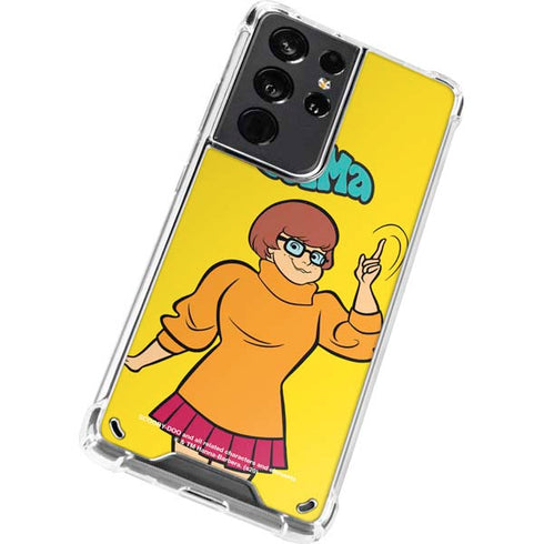 Scooby Doo Velma Galaxy S21 Ultra 5G Clear Case