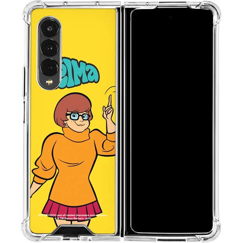 Scooby Doo Velma Galaxy Z Fold4 5G Clear Case