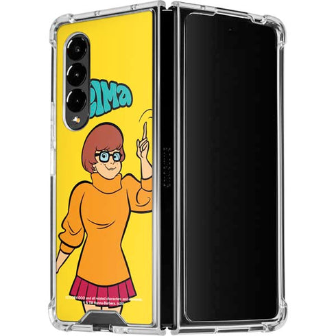 Scooby Doo Velma Galaxy Z Fold4 5G Clear Case