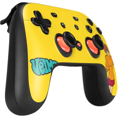 Scooby Doo Velma Google Stadia Controller Skin