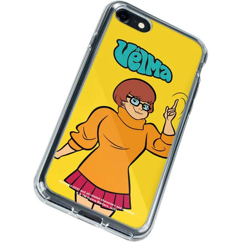 Scooby Doo Velma iPhone SE (2nd & 3rd Gen) Clear Case