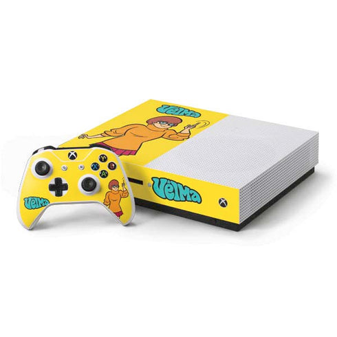 Scooby Doo Velma Xbox One S Console and Controller Bundle Skin