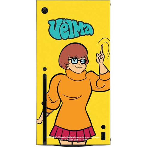 Scooby Doo Velma Xbox Series X Console Skin