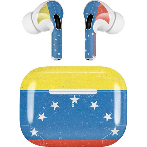Venezuela Flag Distressed AirPods Pro 2nd Gen Skin