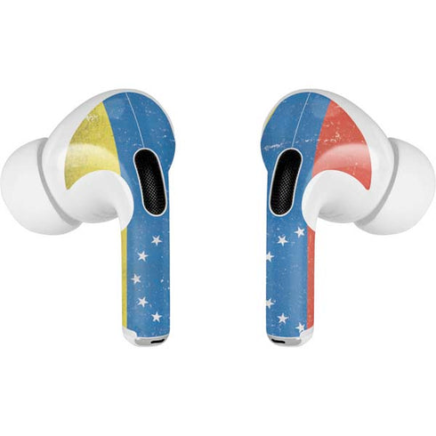 Venezuela Flag Distressed AirPods Pro 2nd Gen Skin