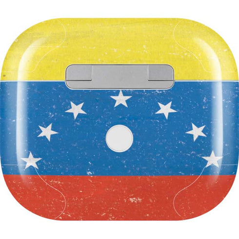 Venezuela Flag Distressed Apple AirPods (3rd Gen 2021) Skin