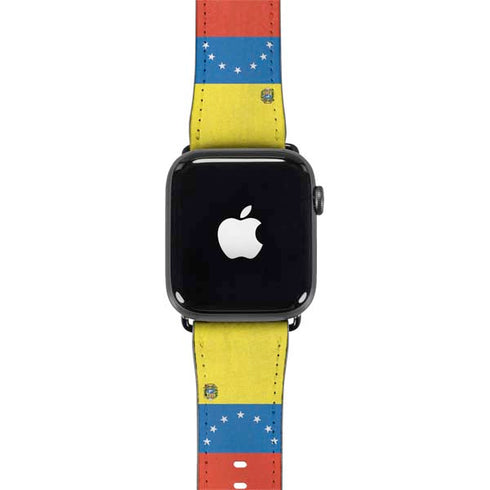 Venezuela Flag Distressed Apple Watch Band 42-44mm