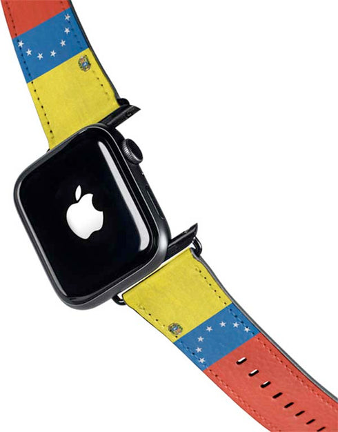 Venezuela Flag Distressed Apple Watch Band 42-44mm