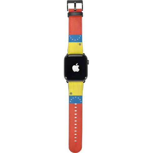 Venezuela Flag Distressed Apple Watch Band 38-40mm