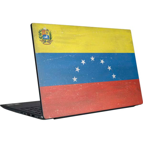 Venezuela Flag Distressed Dell Vostro Skin