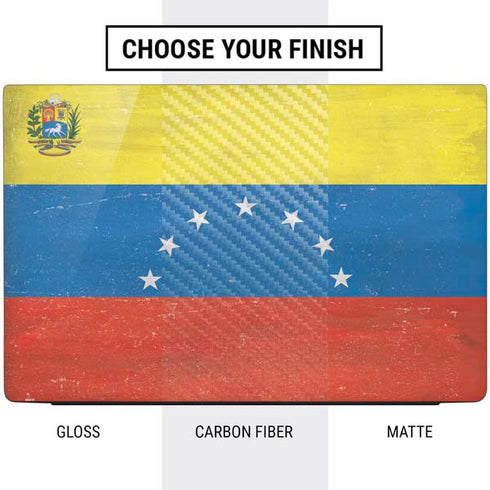 Venezuela Flag Distressed Dell Vostro Skin