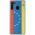 Venezuela Flag Distressed Galaxy A21 Clear Case