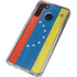 Venezuela Flag Distressed Galaxy A21 Clear Case