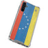 Venezuela Flag Distressed Galaxy A54 5G Clear Case