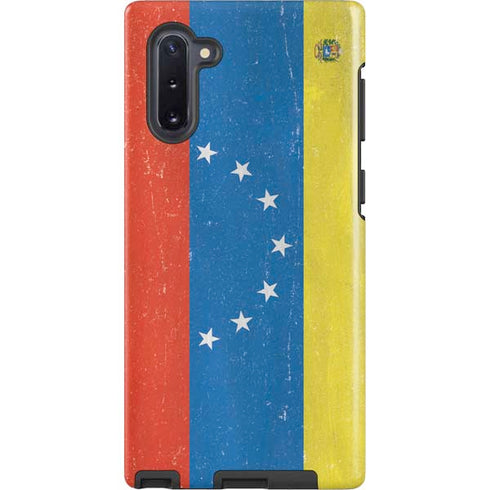 Venezuela Flag Distressed Galaxy Note 10 Pro Case