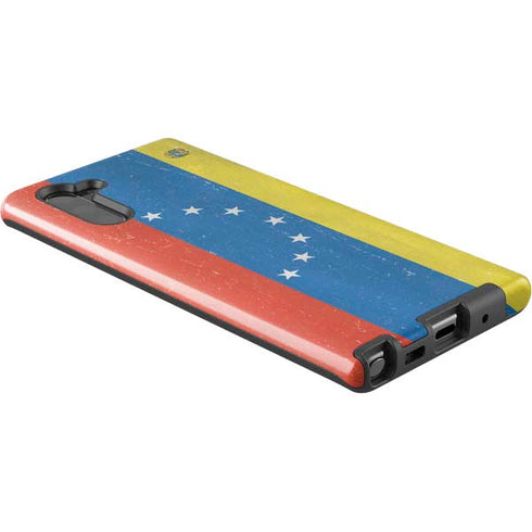 Venezuela Flag Distressed Galaxy Note 10 Pro Case