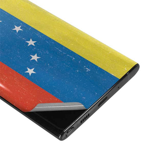 Venezuela Flag Distressed Galaxy Note 10 Skin
