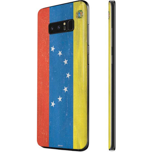 Venezuela Flag Distressed Galaxy Note 8 Skin