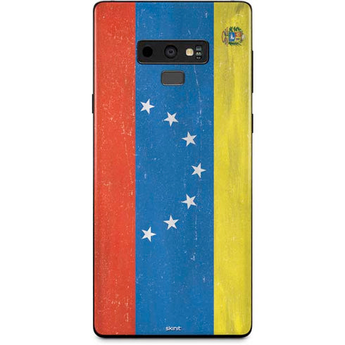 Venezuela Flag Distressed Galaxy Note 9 Skin