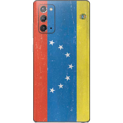Venezuela Flag Distressed Galaxy Note20 5G Skin