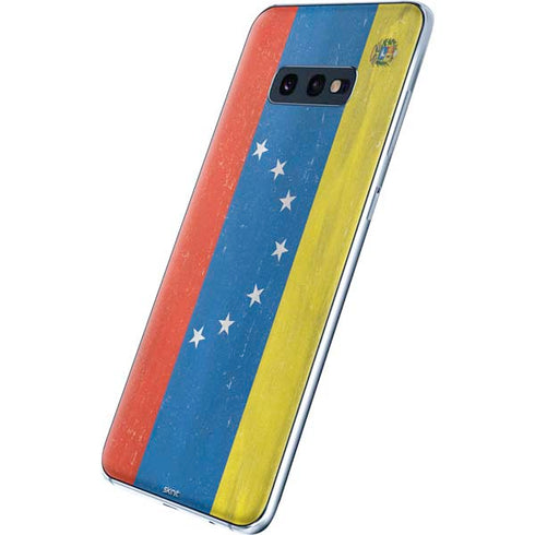 Venezuela Flag Distressed Galaxy S10e Skin