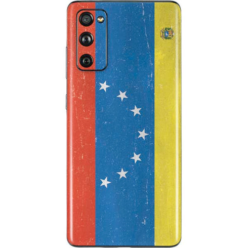 Venezuela Flag Distressed Galaxy S20 Fan Edition Skin