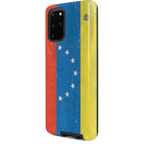 Venezuela Flag Distressed Galaxy S20 Plus Pro Case