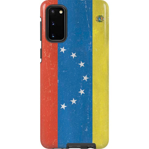 Venezuela Flag Distressed Galaxy S20 Pro Case