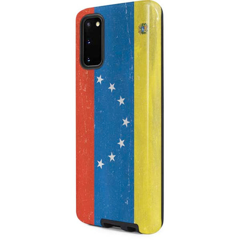 Venezuela Flag Distressed Galaxy S20 Pro Case
