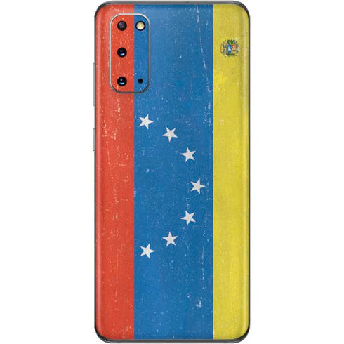 Venezuela Flag Distressed Galaxy S20 Skin