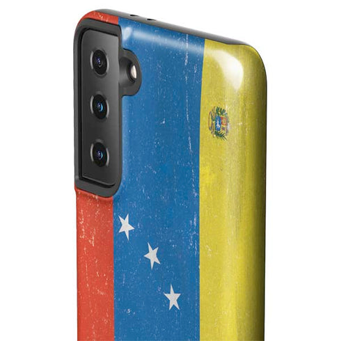 Venezuela Flag Distressed Galaxy S21 FE Pro Case
