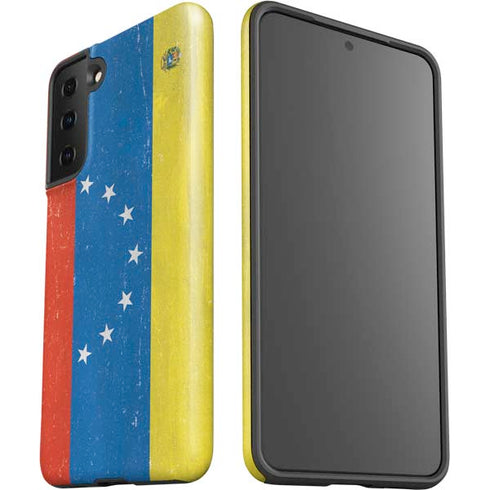Venezuela Flag Distressed Galaxy S21 FE Pro Case