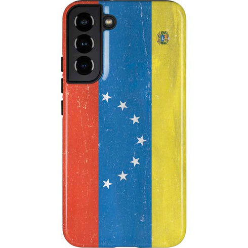 Venezuela Flag Distressed Galaxy S22 Plus Pro Case