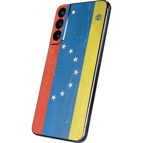 Venezuela Flag Distressed Galaxy S22 Plus Skin