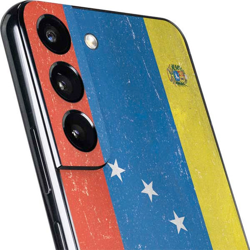 Venezuela Flag Distressed Galaxy S22 Plus Skin