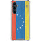 Venezuela Flag Distressed Galaxy S23 FE Clear Case
