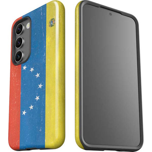 Venezuela Flag Distressed Galaxy S23 Pro Case