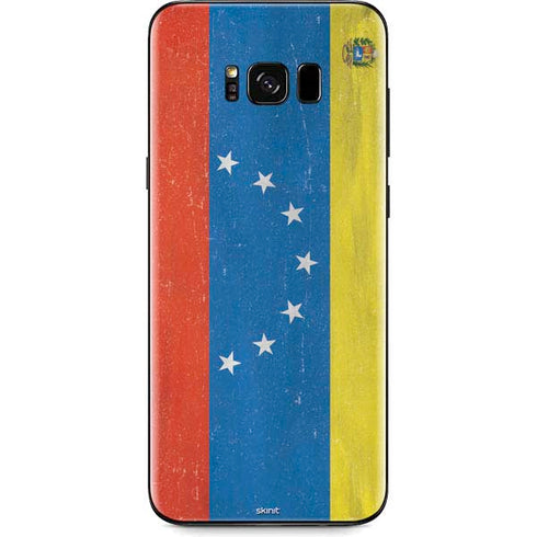 Venezuela Flag Distressed Galaxy S8 Skin