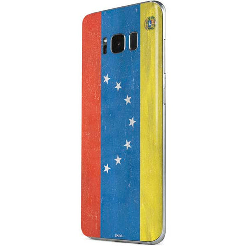 Venezuela Flag Distressed Galaxy S8 Skin