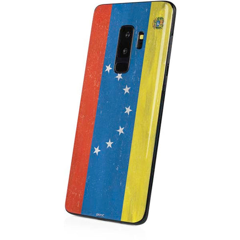 Venezuela Flag Distressed Galaxy S9 Plus Skin