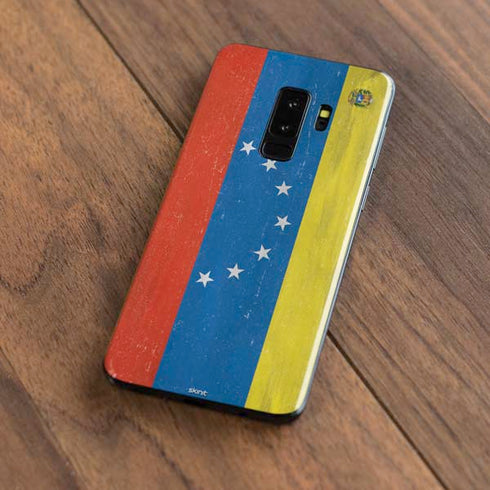 Venezuela Flag Distressed Galaxy S9 Plus Skin