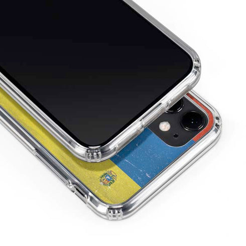 Venezuela Flag Distressed iPhone 11 Clear Case
