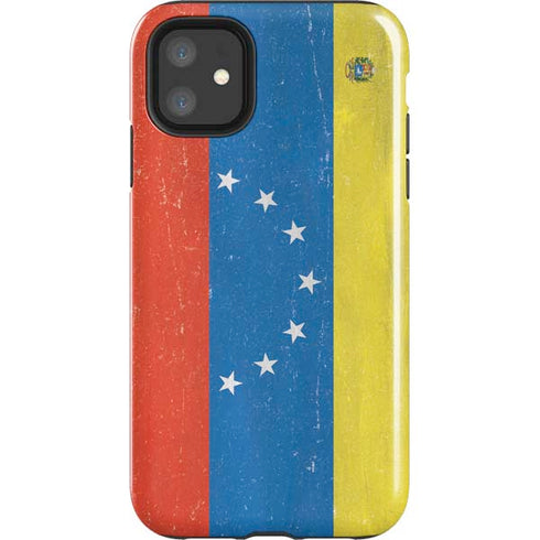 Venezuela Flag Distressed iPhone 11 Impact Case