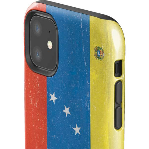 Venezuela Flag Distressed iPhone 11 Impact Case