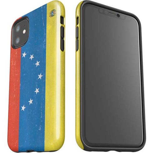 Venezuela Flag Distressed iPhone 11 Impact Case