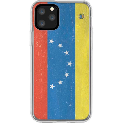 Venezuela Flag Distressed iPhone 11 Pro Clear Case