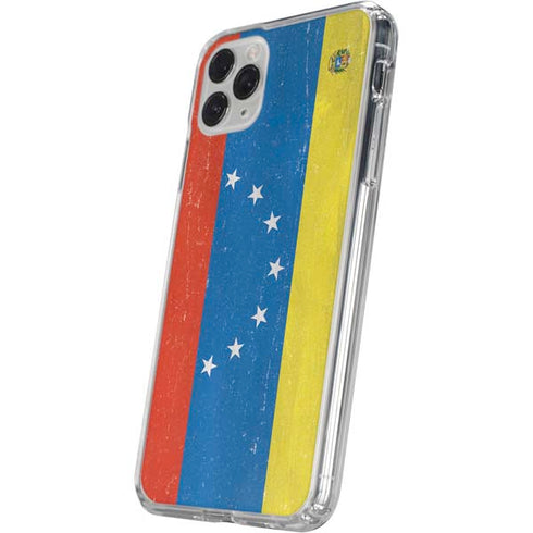 Venezuela Flag Distressed iPhone 11 Pro Clear Case