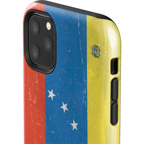 Venezuela Flag Distressed iPhone 11 Pro Max Impact Case
