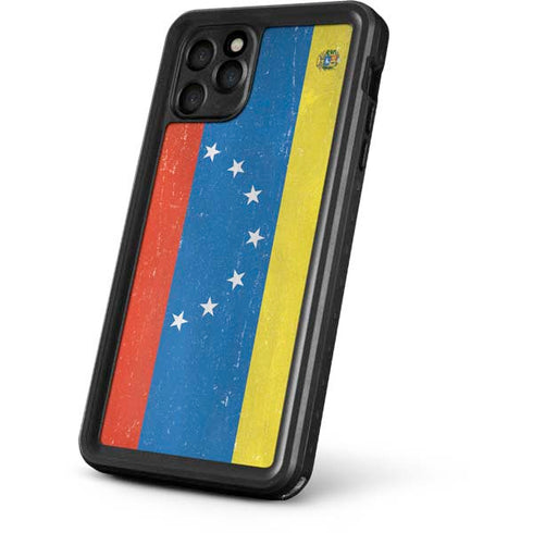 Venezuela Flag Distressed iPhone 11 Pro Waterproof Case