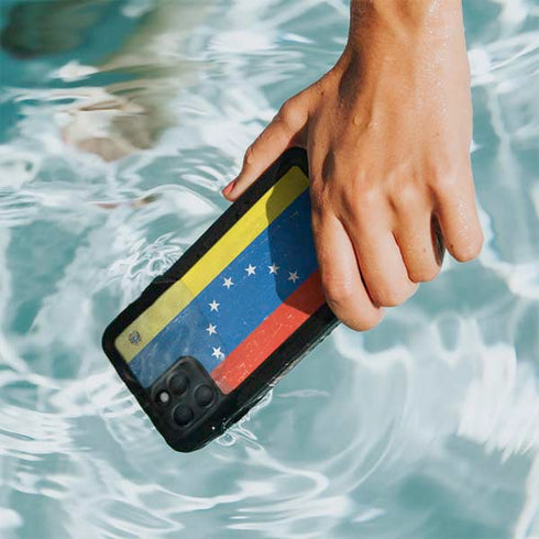 Venezuela Flag Distressed iPhone 11 Pro Waterproof Case